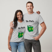 Sechs Satz T-Shirt (Unisex)