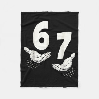 Sechs Sieben 67 6 7 Kinder 67 Teenager Jungen 6 7  Fleecedecke