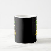 Sechs sieben 67 bruh 6 7 Meme lustig St. Patricks  Kaffeetasse (Mittel)