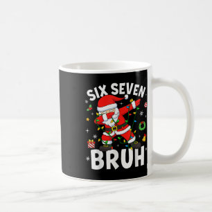 Sechs Sieben 67 Gen Z Alpha Meme Bruh Weihnachten  Kaffeetasse
