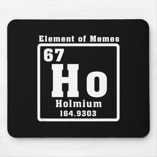 Sechs Sieben 6 7 Lustige Zahlen Meme Mousepad (Vorne)