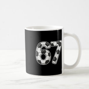 Sechs Sieben 6 7 Meme Humor Lustig Fußll Fan Männe Kaffeetasse