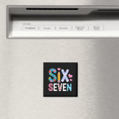 Sechs Sieben 6 7 Meme Lehrer Magnet (In Situ (Geschirrspüler))