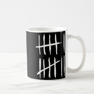 Sechs Sieben 6 7 Strichliste 67 Meme 6-7 Zahlen Lu Kaffeetasse