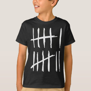 Sechs Sieben 6 7 Strichliste 67 Meme 6-7 Zahlen Lu T-Shirt