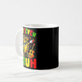 Sechs sieben Alter Tacos dabbing cinco de mayo mex Kaffeetasse (Vorderseite Links)