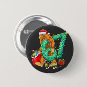 Sechs Sieben Bigfoot 67 Sasquatch Meme Weihnachten Button (Vorne & Hinten)