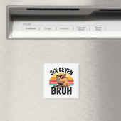 Sechs Sieben Bruh 67 Meme Capybara Magnet (In Situ (Geschirrspüler))