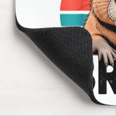 Sechs Sieben Bruh 6 7 Meme Lustiges Capybara 6 7  Mousepad (Ecke)