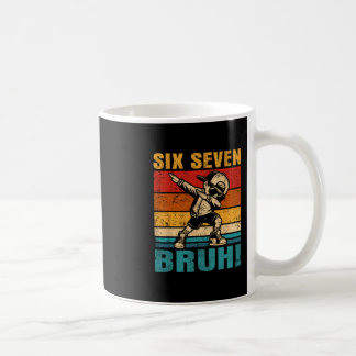 Sechs Sieben Bruh Dabbing Junge Lustig 67 Meme Gen Kaffeetasse