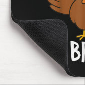 Sechs Sieben Bruh Erntedankfest Truthahn 6 7 Meme Mousepad (Ecke)