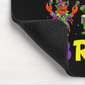 Sechs Sieben Bruh Meme Alligator Crawfish Pelikan Mousepad (Ecke)