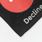 Sechs Sieben Calling Meme Minimalistischer Trend T Fleecedecke (Ecke)