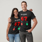 Sechs Sieben Calling Meme Minimalistischer Trend T T-Shirt (Unisex)