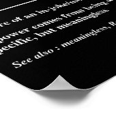 Sechs Sieben Definition Lustig 6 7 Meme Sarkastisc Poster (Ecke)