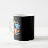 Sechs Sieben Eis Drip Cool Meme 67 Lustige Zahl Kaffeetasse (Vorderseite Links)