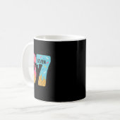 Sechs Sieben Eis Drip Cool Meme 67 Lustiges Tropfe Kaffeetasse (Vorderseite Links)