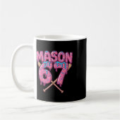 Sechs Sieben Eis Drip Sport 67 Spaß Mason Meme _ Kaffeetasse (Links)
