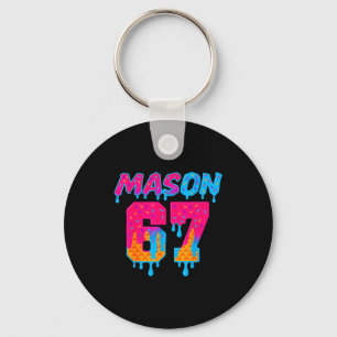 Sechs Sieben Eis Drip Srt 67 Mason Meme  Schlüsselanhänger
