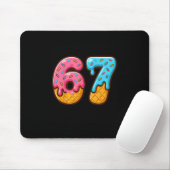 Sechs Sieben Eiscreme-Tropfen Cool Meme 67 Lustige Mousepad (Mit Mouse)