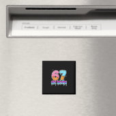 Sechs Sieben Eiscreme-Tropfen Cooler Meme 67 Lusti Magnet (In Situ (Geschirrspüler))