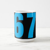 Sechs Sieben Kaffeetasse (Mittel)