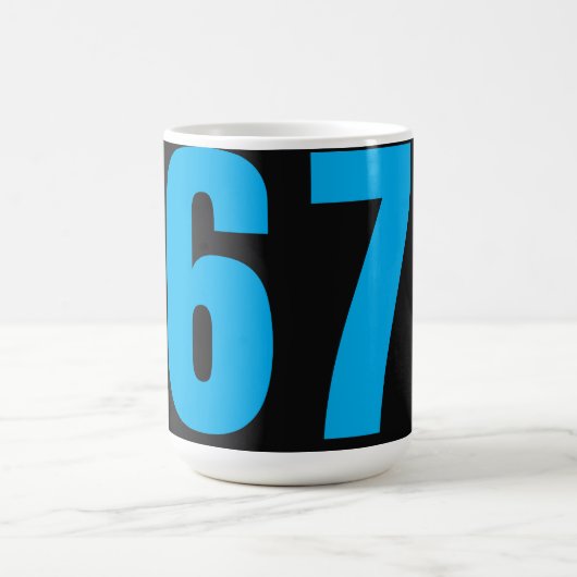 Sechs Sieben Kaffeetasse (Mittel)