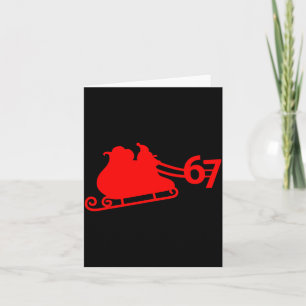 Sechs Sieben Kinder 67 Jungen Mädchen 6 7 Weihnach Karte