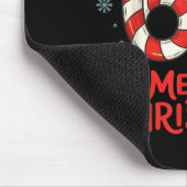 Sechs Sieben Lustig 6 7 Meme Weihnachten Mousepad (Ecke)