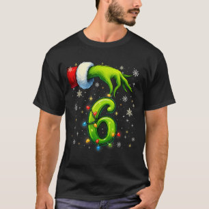 Sechs Sieben Lustige Weihnachts-Meme-Paar-Passend T-Shirt