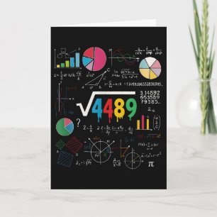 Sechs Sieben Mathelehrer 67 Meme Quadratwurzel 448 Karte