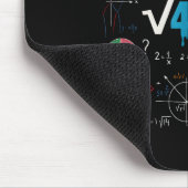 Sechs Sieben Mathelehrer 67 Meme Quadratwurzel 448 Mousepad (Ecke)