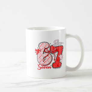 Sechs Sieben Meme 67 Kokette Schleife Valentinstag Kaffeetasse