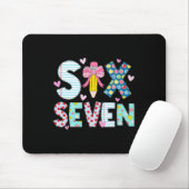 Sechs Sieben Meme 67 Lehrer Frauen Studenten Kinde Mousepad (Mit Mouse)
