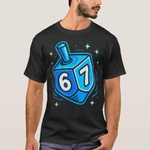 Sechs Sieben Meme Chanukka T-Shirt