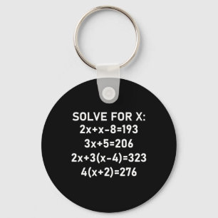 Sechs Sieben Meme Mathe Algebra Pun Löse Für X 67 Schlüsselanhänger