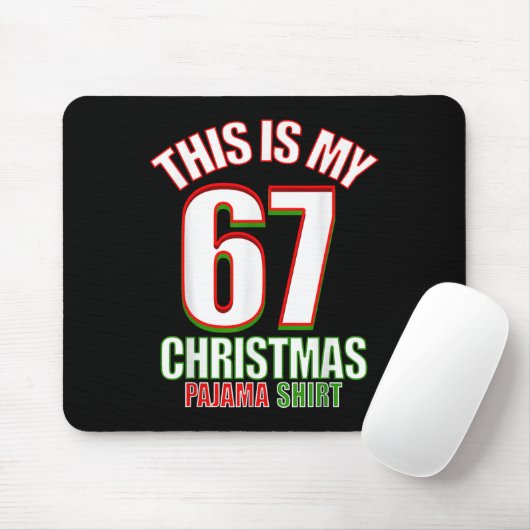 Sechs Sieben Meme  Mousepad (Mit Mouse)