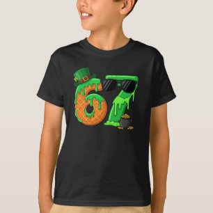 sechs sieben Meme Saint Patrick Tag 2026 T-Shirt