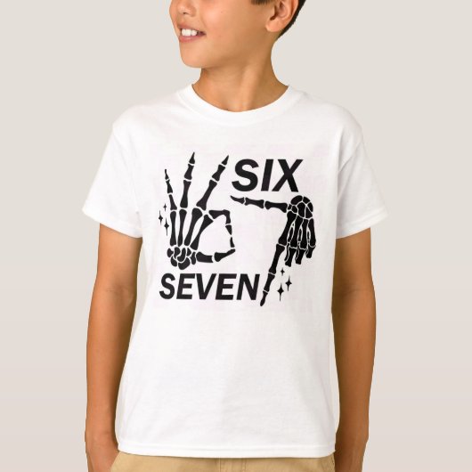 Sechs-Sieben T-Shirt (Vorderseite)