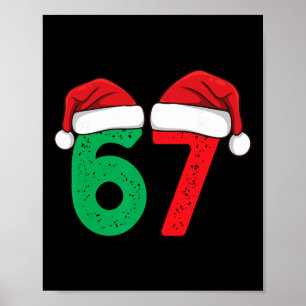 Sechs Sieben Weihnachten 6 7 Meme Lustiges Weihnac Poster