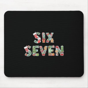 Sechs Sieben Weihnachts Meme 67 Lustige Feiertage  Mousepad