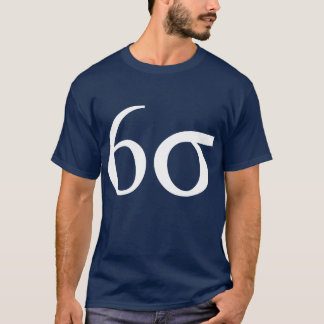 Sechs Sigma (Mageres sechs Sigma) T-Shirt