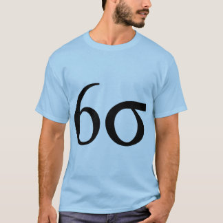 Sechs Sigma (Mageres sechs Sigma) T-Shirt