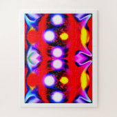 Sechs Snowballs Spaß Kunst Puzzle (Vertikal)