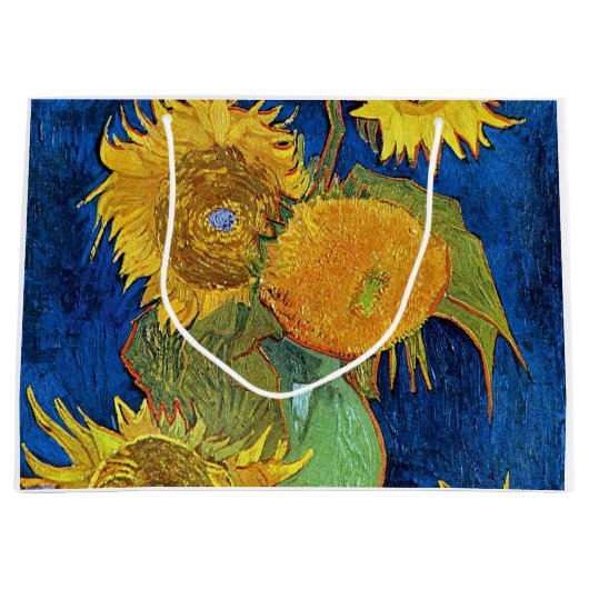 Sechs Sonnenblumen, Van Gogh Große Geschenktüte (Vorderseite)