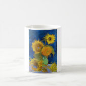 Sechs Sonnenblumen, Van Gogh Kaffeetasse (Mittel)