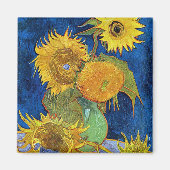 Sechs Sonnenblumen, Van Gogh Magnet (Vorne)