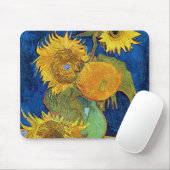 Sechs Sonnenblumen, Van Gogh Mousepad (Mit Mouse)
