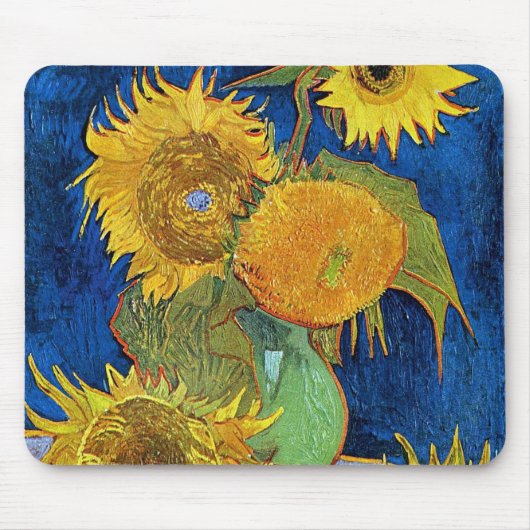 Sechs Sonnenblumen, Van Gogh Mousepad (Vorne)