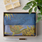 Sechs Sonnenblumen, Van Gogh Seidenpapier (Geschenk)